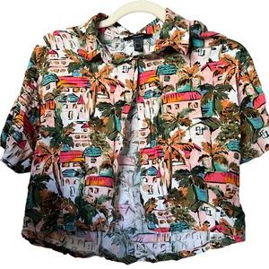 Forever 21 cropped shirt